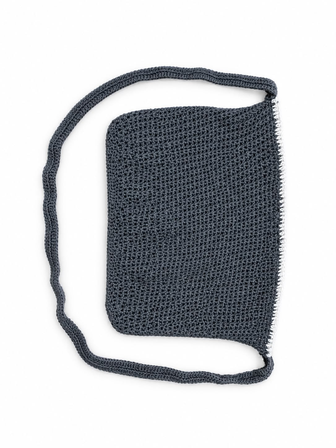 Handmade Crochet bow clip Purse