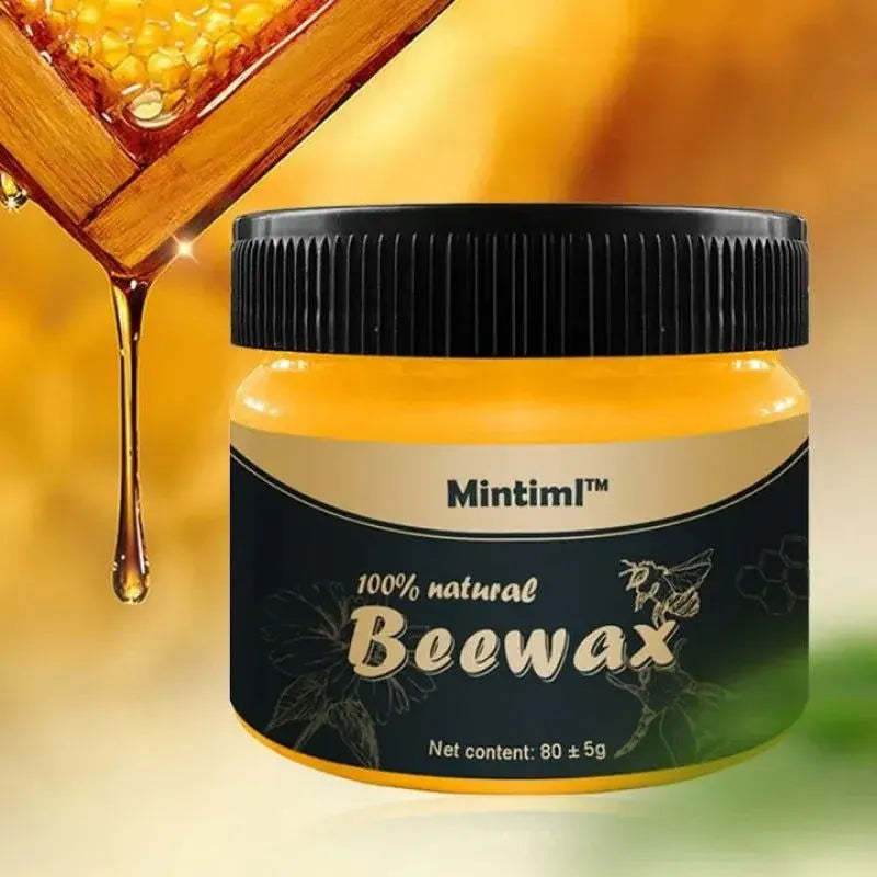 Beeswax Furniture Polish ,Wood Seasoning Beeswax | Natural Wood Wax Traditional Beeswax Polish for Wood & Furniture | Beeswax Wood Polish and Cleaner for Furniture